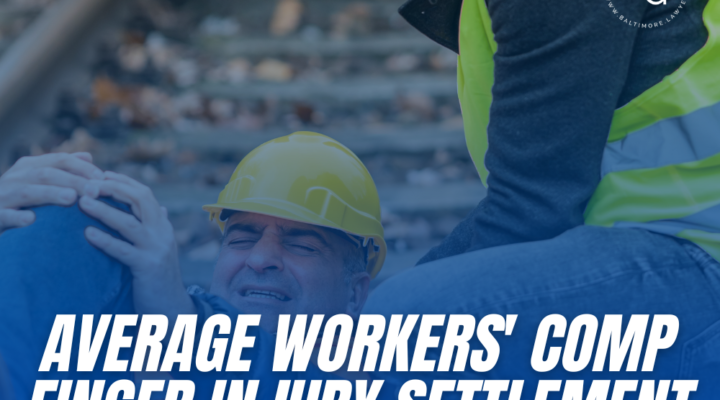 Average Workers Comp Finger Injury Settlement